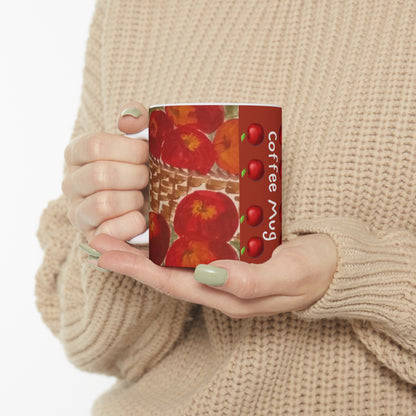 Apple Ceramic Mug 11oz