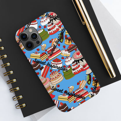 Sweet Inspiration Blue Tough Phone Cases