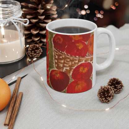 Apple Ceramic Mug 11oz