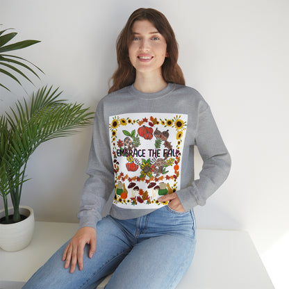 Embrace The Fall Unisex Heavy Blend™ Crewneck Sweatshirt