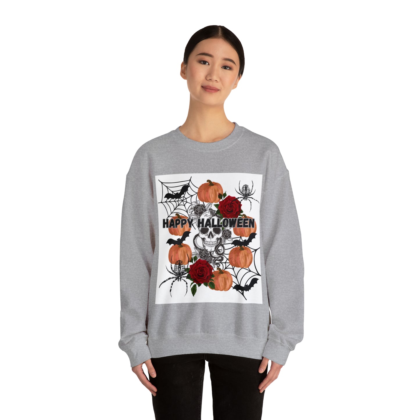 Happy Halloween Unisex Heavy Blend™ Crewneck Sweatshirt