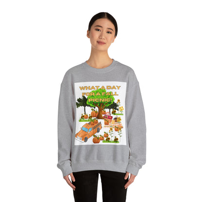 What a Day for A Picnic Unisex Heavy Blend™ Crewneck Sweatshirt