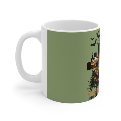 Spooky Season Has Arrived! Ceramic Mug 11oz