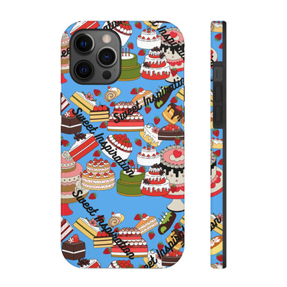 Sweet Inspiration Blue Tough Phone Cases