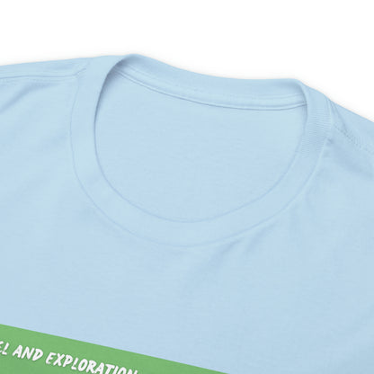 Travel and Exploration Unisex Heavy Cotton Tee
