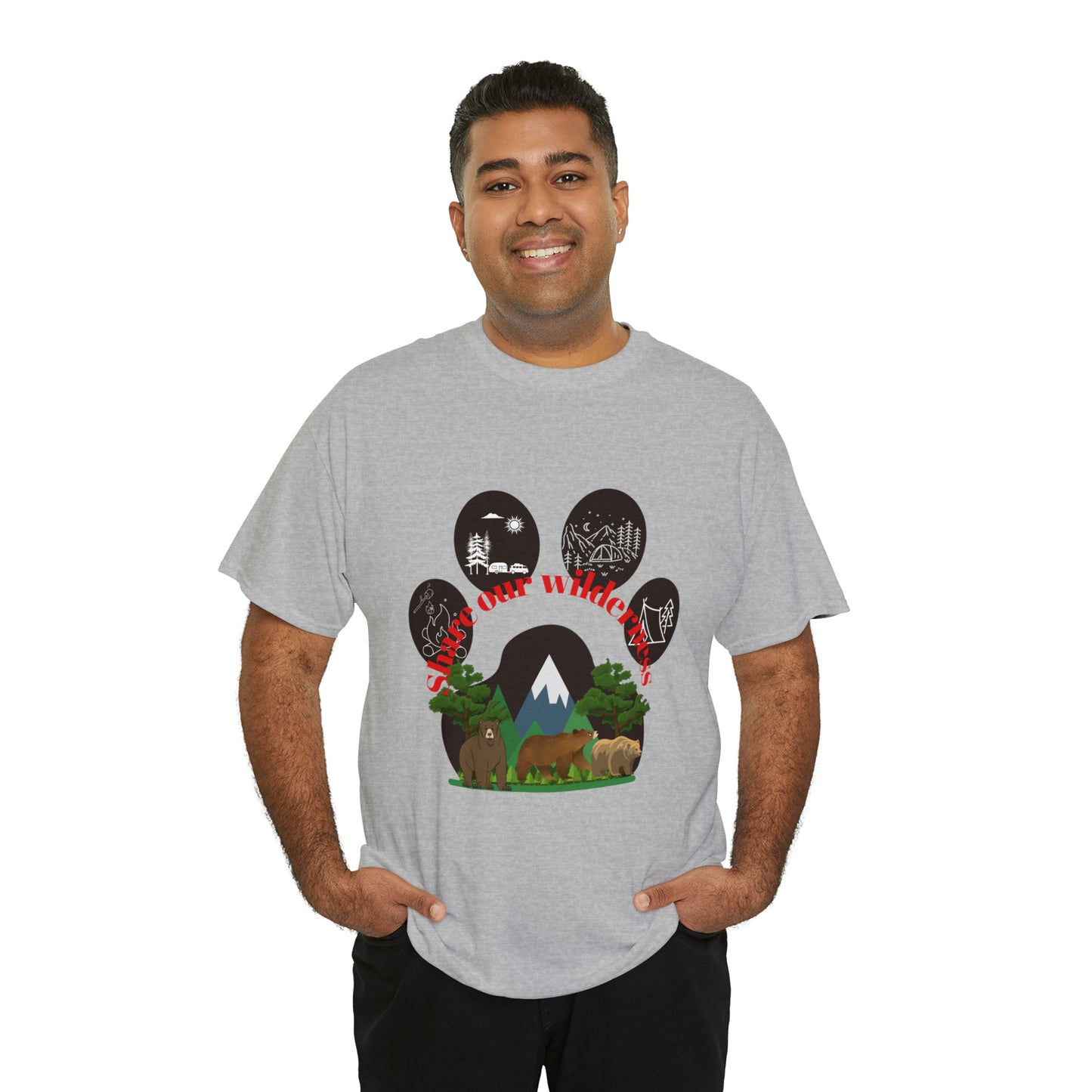 Share Our Wilderness Unisex Heavy Cotton Tee