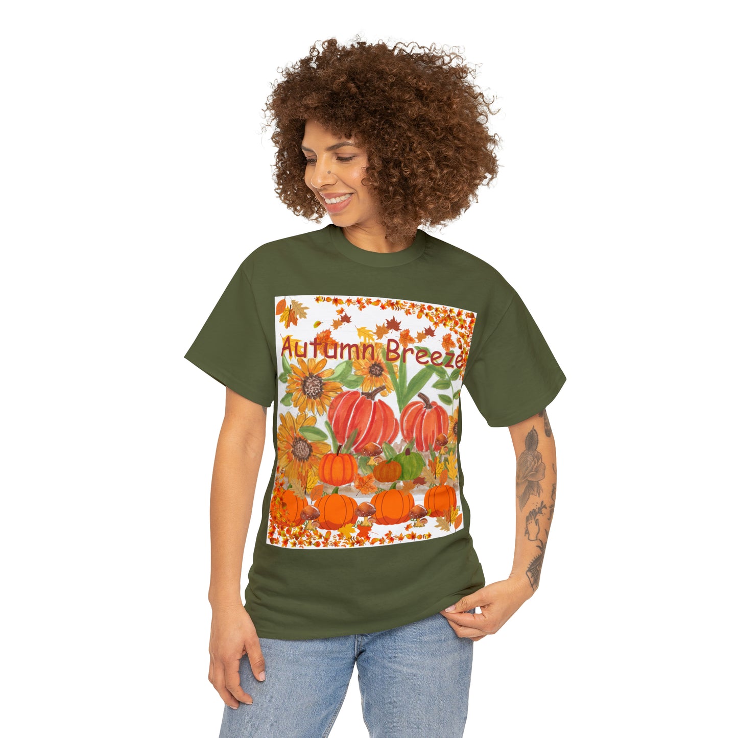 Autumn Breeze Unisex Heavy Cotton Tee