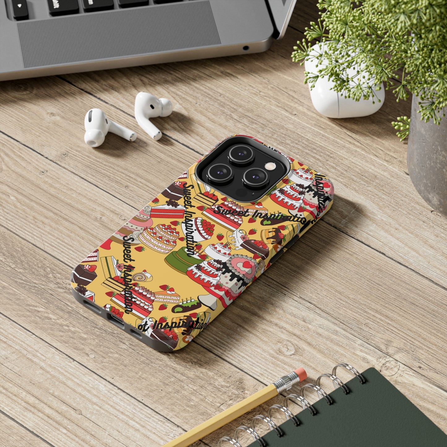 Sweetest Inspirations Yellow Tough Phone Cases