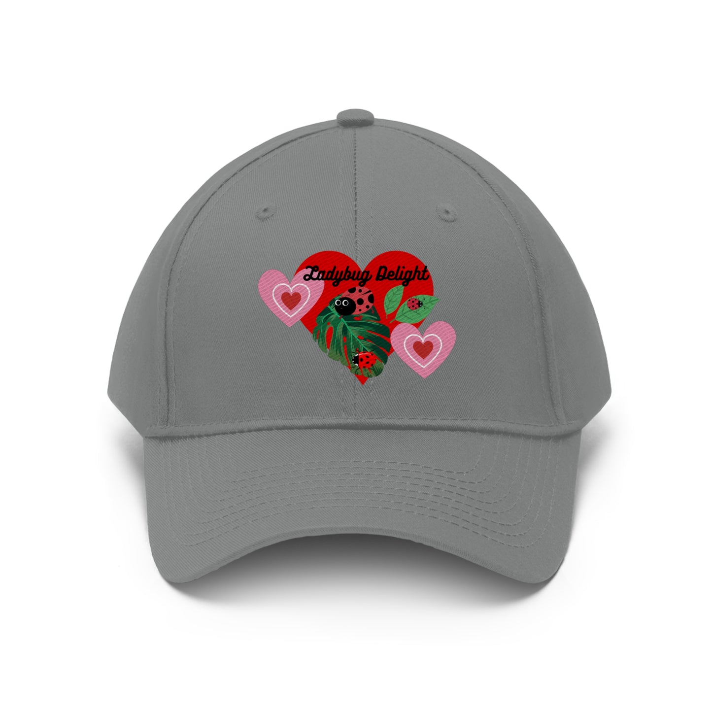 Ladybug Delight Unisex Twill Hat