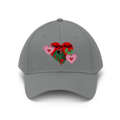 Ladybug Delight Unisex Twill Hat