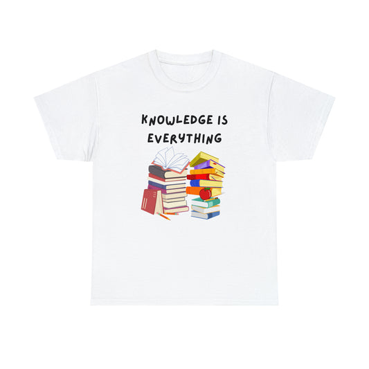 Knowledge is Everything Unisex Heavy Cotton Tee