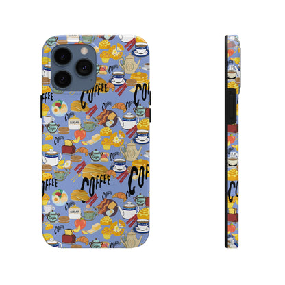 Morning Brunch Blue Tough Phone Cases