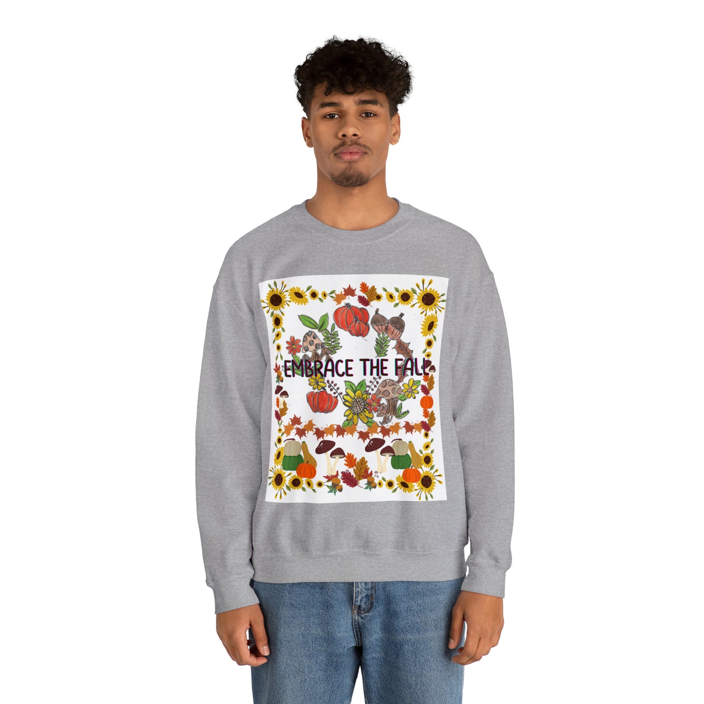 Embrace The Fall Unisex Heavy Blend™ Crewneck Sweatshirt