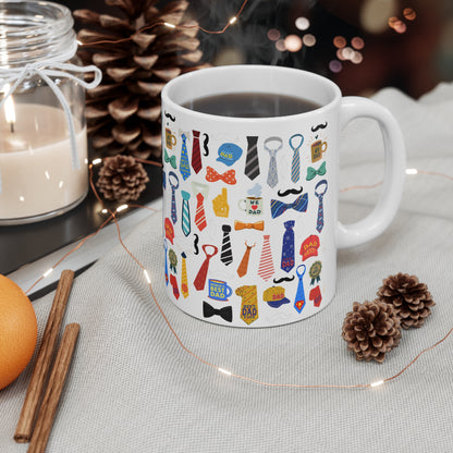 Tie Collaboration Ceramic Mug 11oz