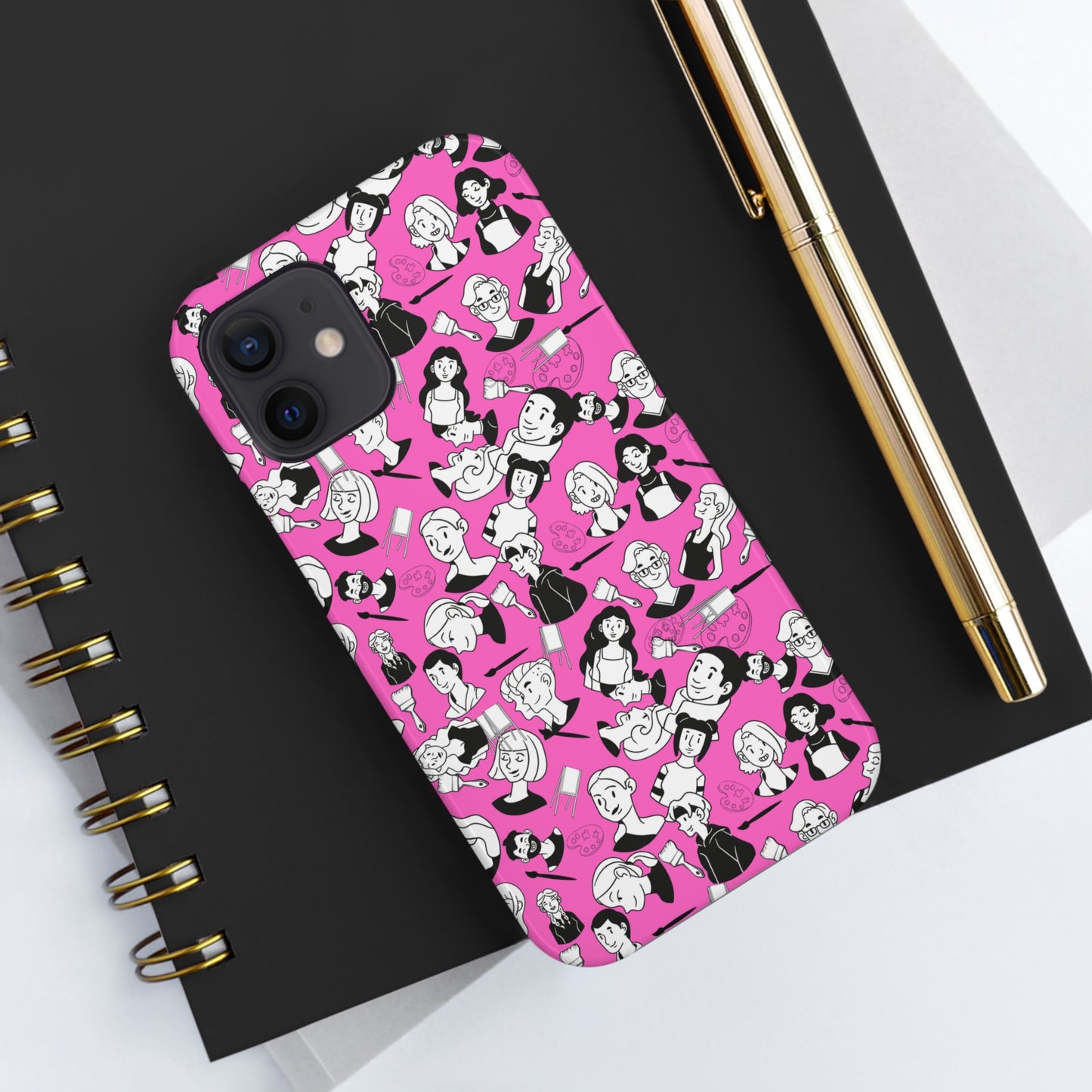 Inspirational Artist Pink Tough Phone Cases