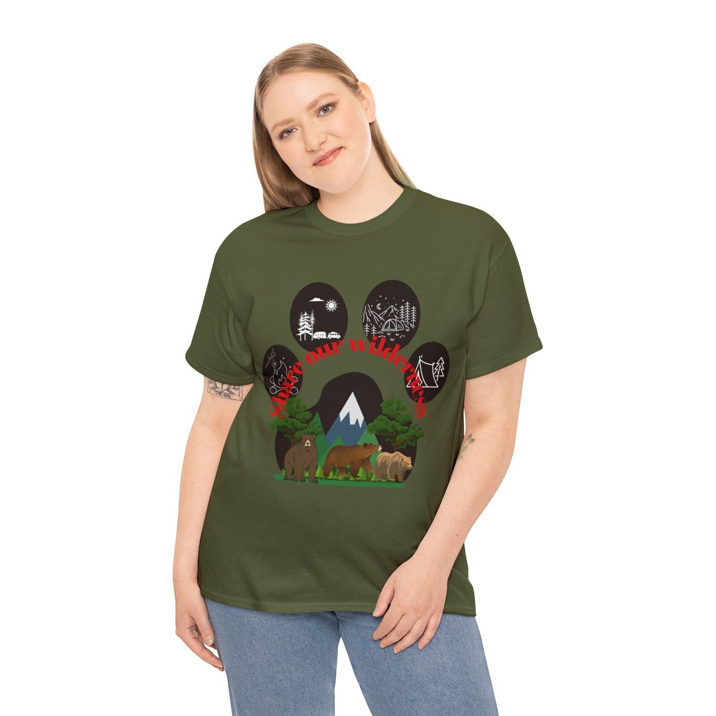 Share Our Wilderness Unisex Heavy Cotton Tee