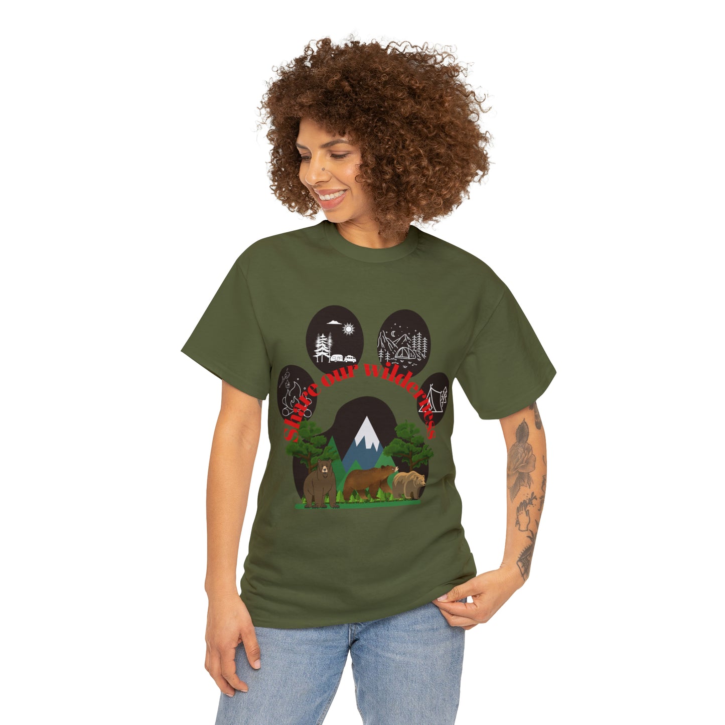 Share Our Wilderness Unisex Heavy Cotton Tee