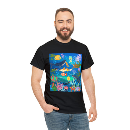 Ocean Scenery Unisex Heavy Cotton Tee