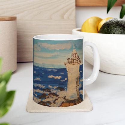 Lighthouse Ceramic Mug 11oz