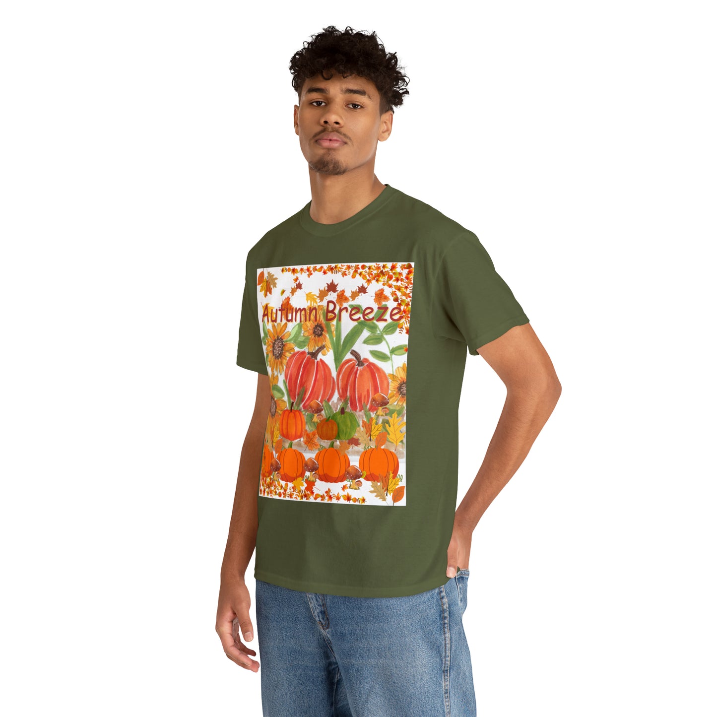 Autumn Breeze Unisex Heavy Cotton Tee