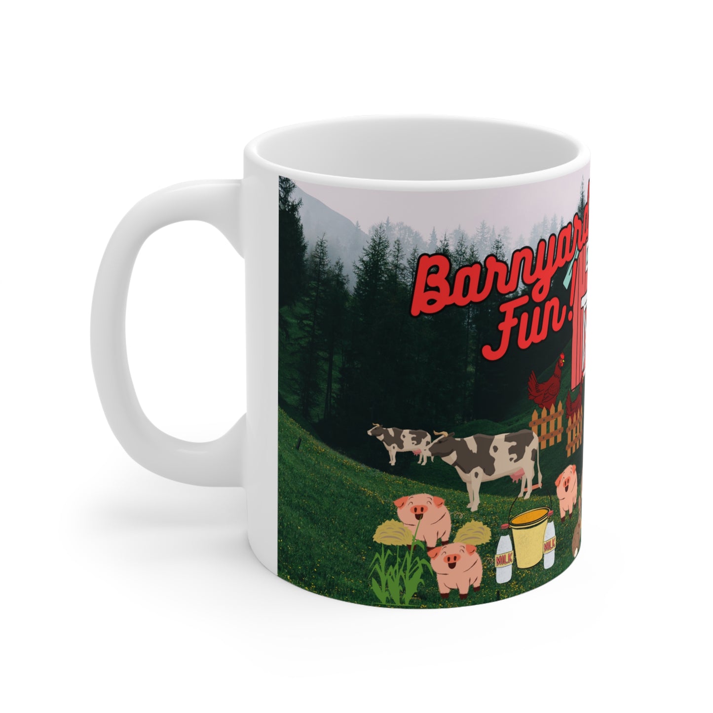 Barnyard Fun! Ceramic Mug 11oz