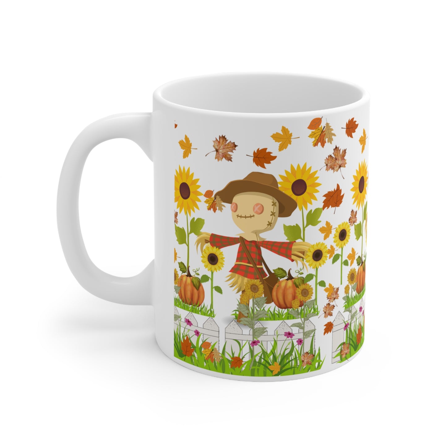 Vibing For Fall Ceramic Mug 11oz