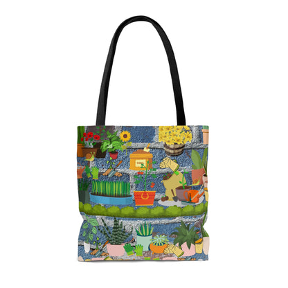 Plant Life Is Healing Tote Bag (AOP)