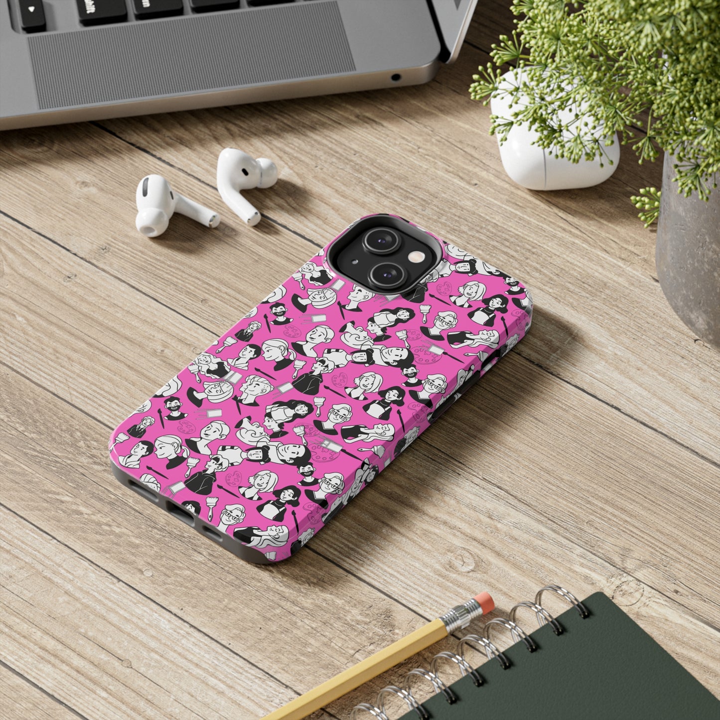 Inspirational Artist Pink Tough Phone Cases