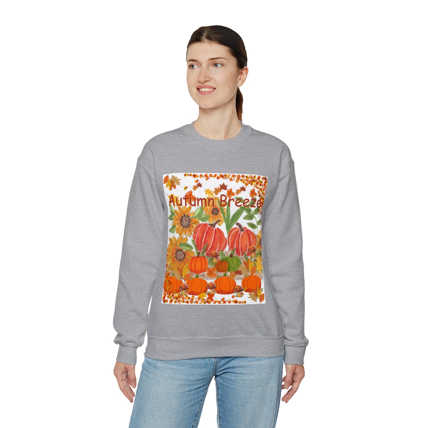 Autumn Breeze Unisex Heavy Blend™ Crewneck Sweatshirt