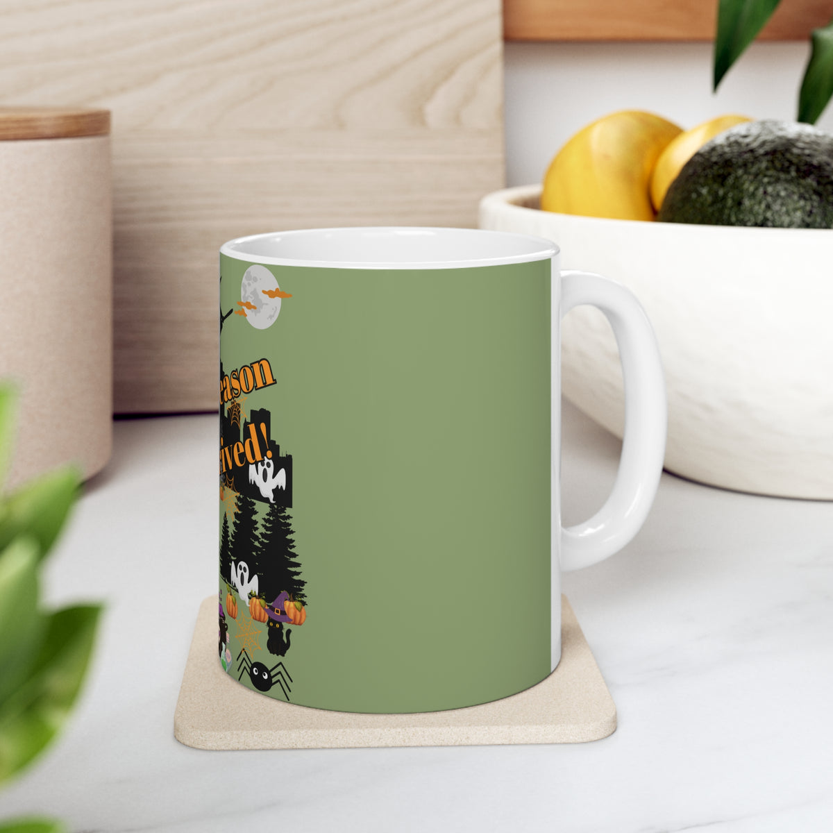 Spooky Season Has Arrived! Ceramic Mug 11oz