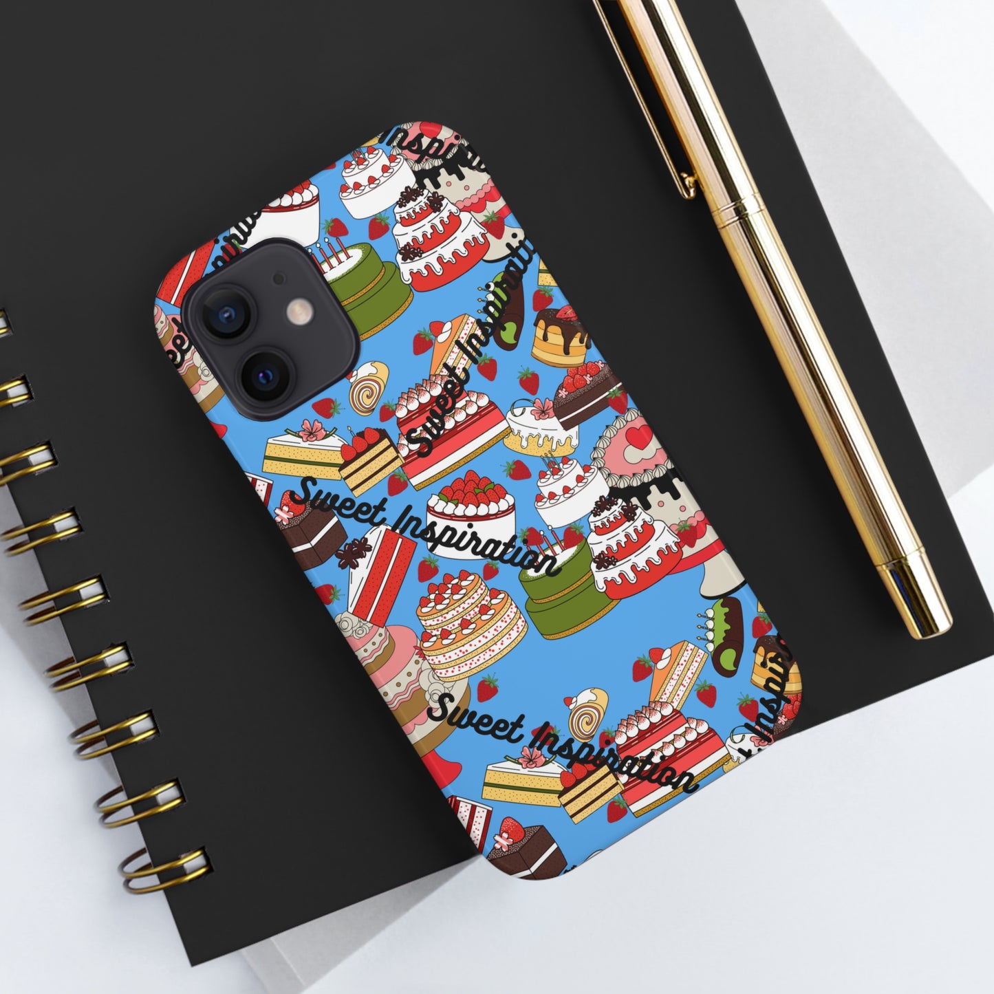 Sweet Inspiration Blue Tough Phone Cases