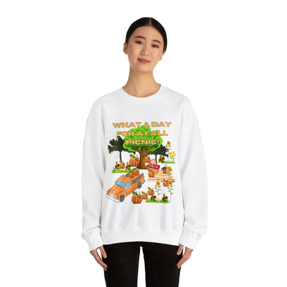 What a Day for A Picnic Unisex Heavy Blend™ Crewneck Sweatshirt