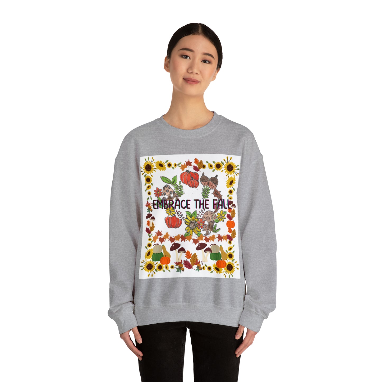 Embrace The Fall Unisex Heavy Blend™ Crewneck Sweatshirt