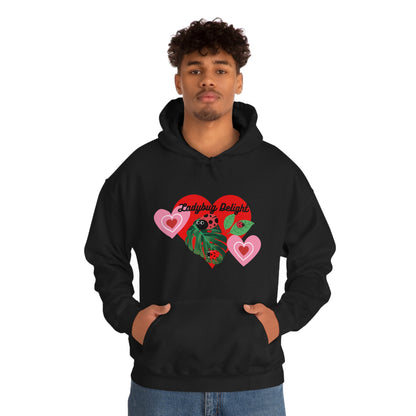 Ladybug Delight Unisex Heavy Blend™ Hooded Sweatshirt