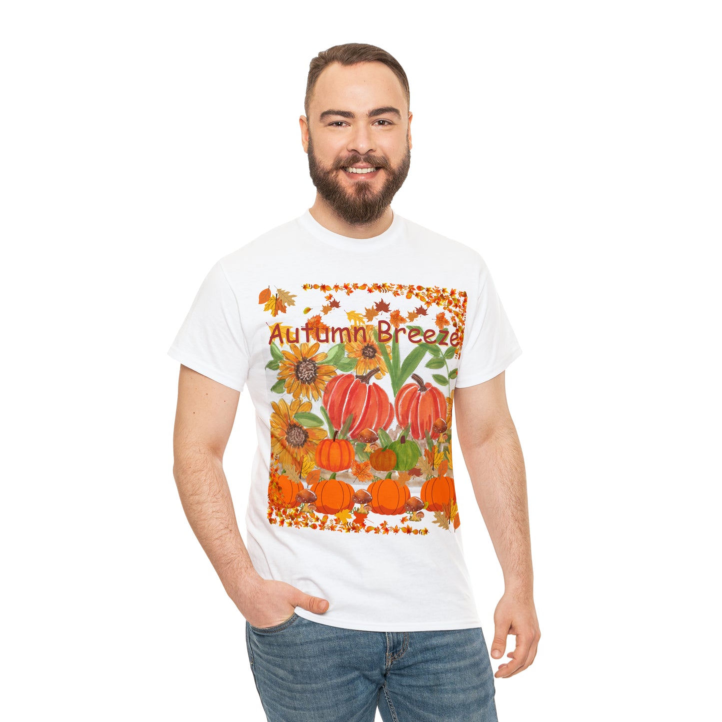 Autumn Breeze Unisex Heavy Cotton Tee