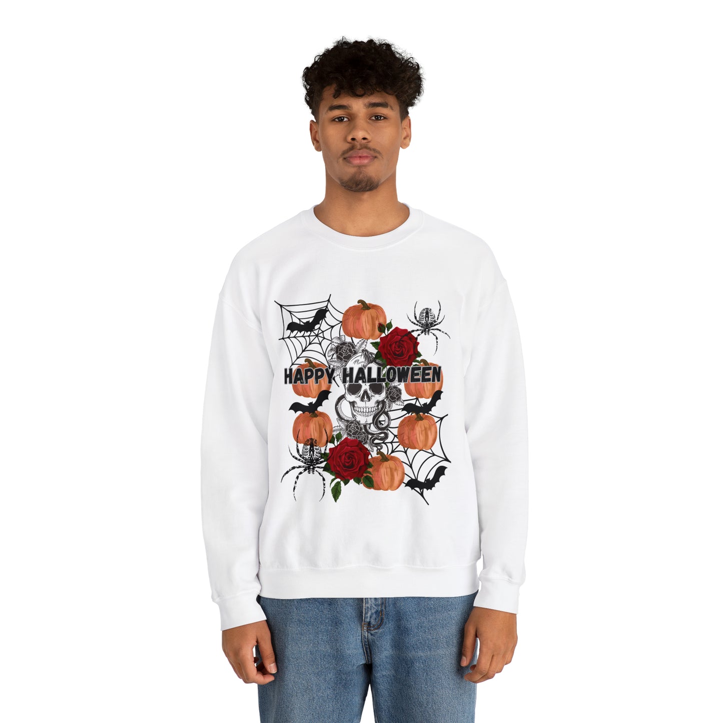 Happy Halloween Unisex Heavy Blend™ Crewneck Sweatshirt