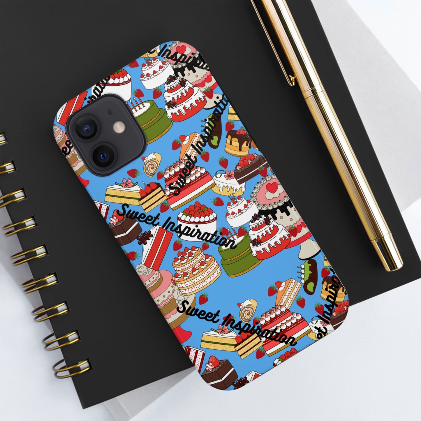 Sweet Inspiration Blue Tough Phone Cases