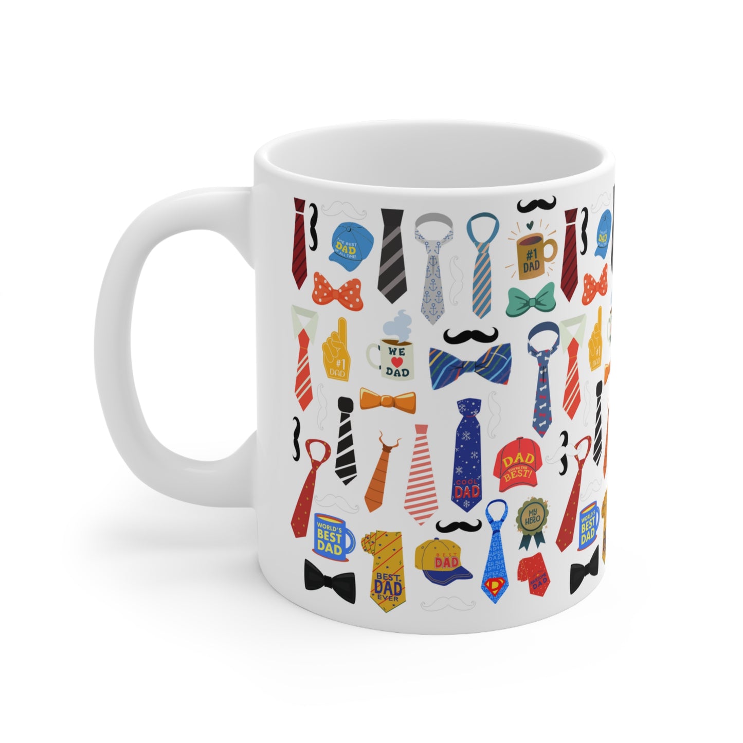 Tie Collaboration Ceramic Mug 11oz