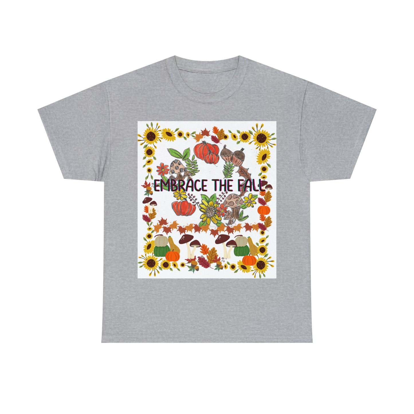 Embrace The Fall Unisex Heavy Cotton Tee