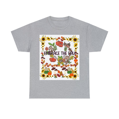 Embrace The Fall Unisex Heavy Cotton Tee