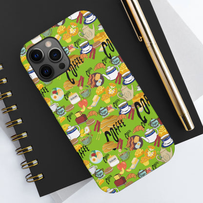 Morning Brunch Lime Tough Phone Cases