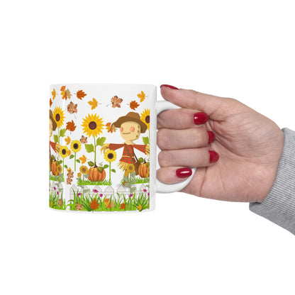 Vibing For Fall Ceramic Mug 11oz