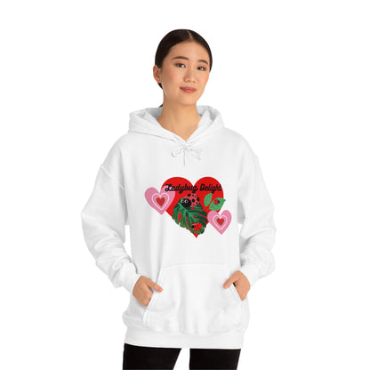 Ladybug Delight Unisex Heavy Blend™ Hooded Sweatshirt