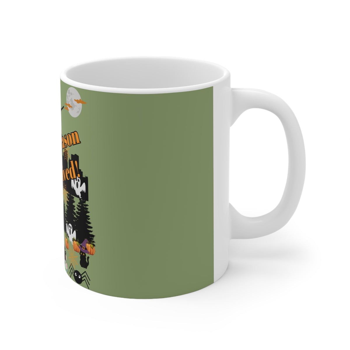Spooky Season Has Arrived! Ceramic Mug 11oz