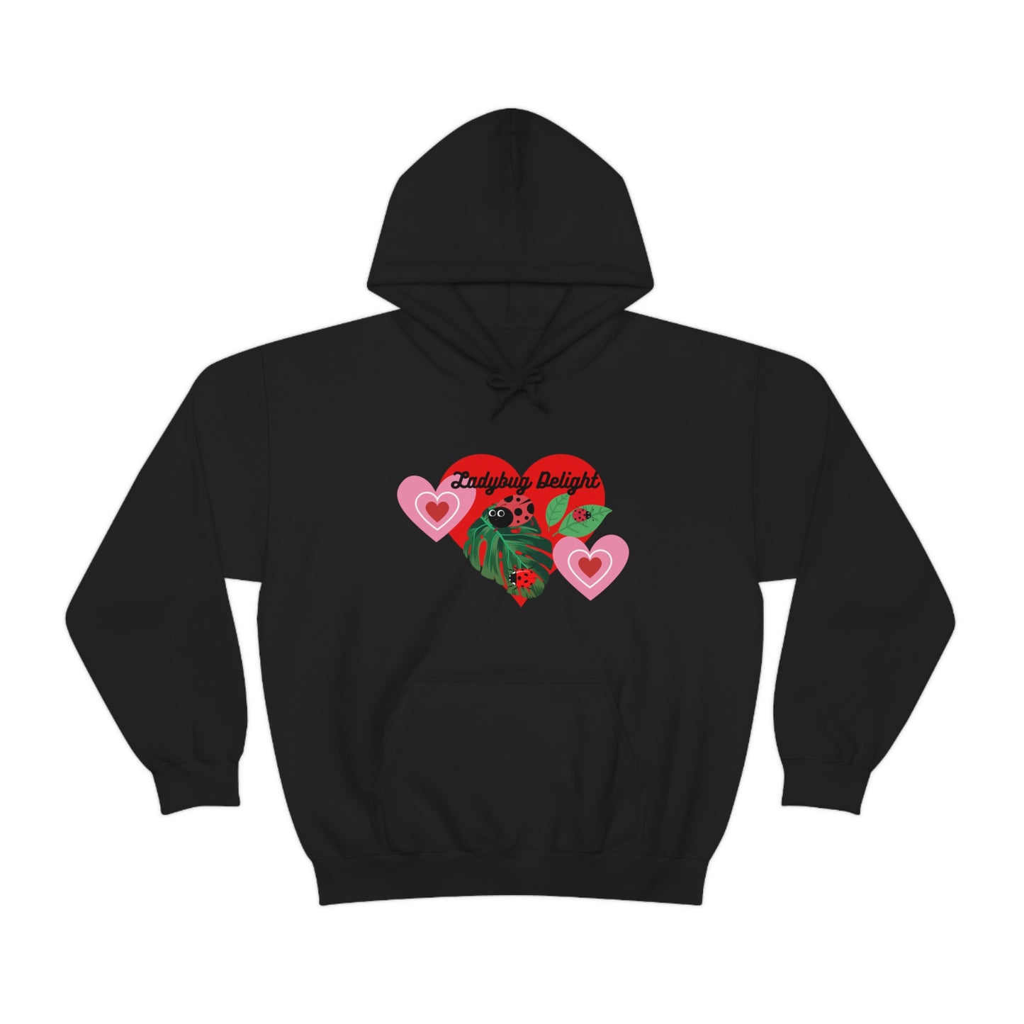 Ladybug Delight Unisex Heavy Blend™ Hooded Sweatshirt