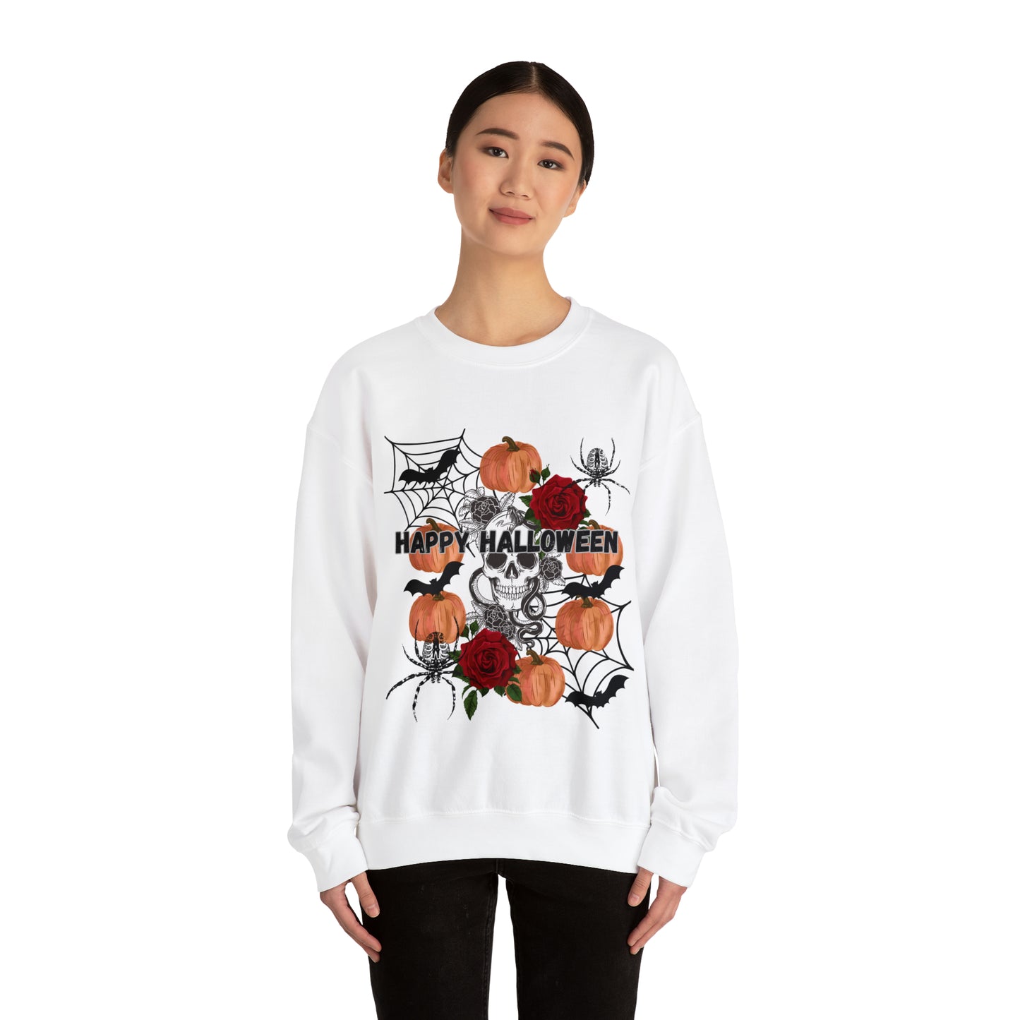 Happy Halloween Unisex Heavy Blend™ Crewneck Sweatshirt