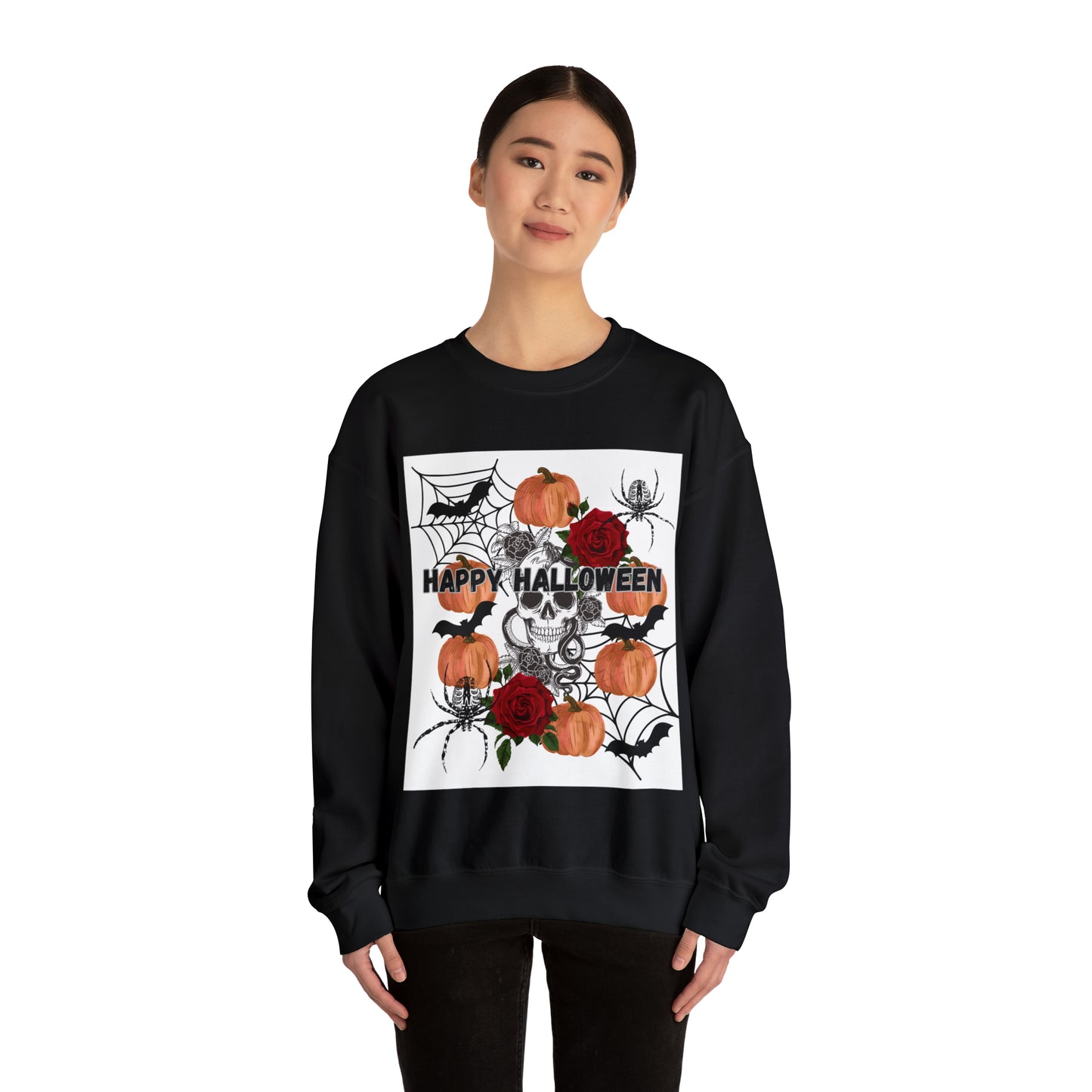 Happy Halloween Unisex Heavy Blend™ Crewneck Sweatshirt