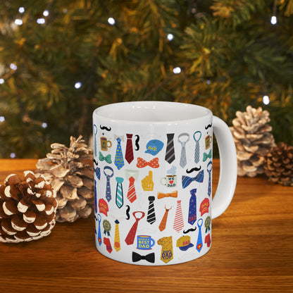 Tie Collaboration Ceramic Mug 11oz