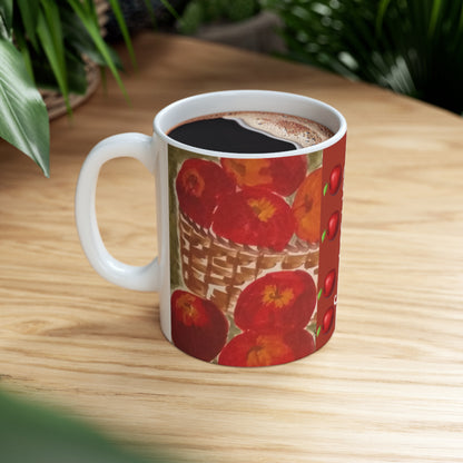 Apple Ceramic Mug 11oz