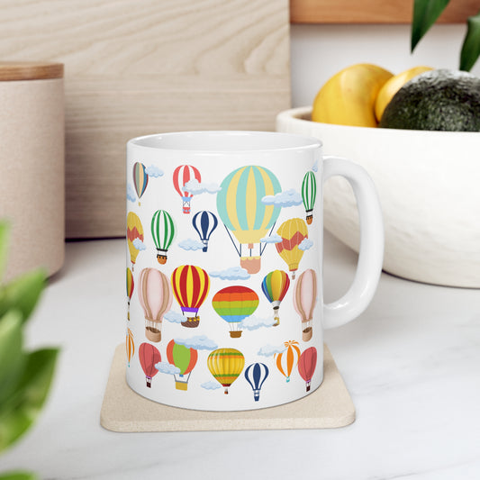 Hot Air Balloons Ceramic Mug 11oz